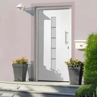 Lumarko Drzwi Zewnętrzne, Aluminium I Pvc, Białe, 100X210 Cm - Zabezpieczenia dla dzieci - miniaturka - grafika 1