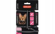 Smycze dla kotów - Zolux Zolux czarny zestaw spacerowy dla kota - miniaturka - grafika 1
