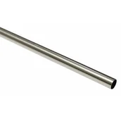 Akcesoria do wystroju okien - Drążek 20 mm Chicago wygląd stali 160 cm - miniaturka - grafika 1
