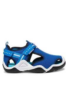 Geox Sandały Jr Wader J1530A 14 C4011 D Niebieski - Buty dla chłopców - miniaturka - grafika 1