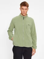 Bluzy męskie - Fila Polar FAM0457 Zielony Regular Fit - miniaturka - grafika 1