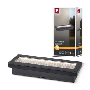 Paulmann Domenic oprawa wpuszczana podłogowa LED 20x8cm - Lampy stojące - miniaturka - grafika 2
