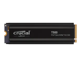 Crucial 4TB M.2 PCIe Gen4 NVMe T500 Heatsink - Dyski SSD - miniaturka - grafika 1