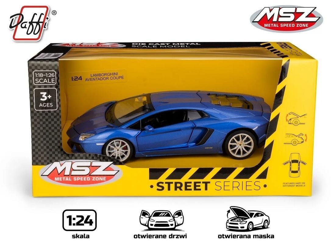 Daffi Lamborghini Aventador Coupe niebieski