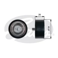 Rolki i napinacze - rolka kierunkowa / prowadząca, pasek klinowy zębaty Gates T36486 - miniaturka - grafika 1