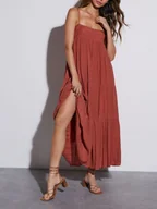 Sukienki - Milan Kiss Sukienka w kolorze czerwonym - miniaturka - grafika 1