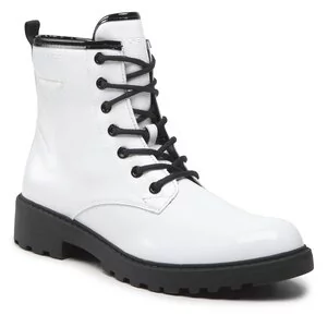 Trapery Geox - J Casey G. G J9420G 000HH C0404 D White/Black - Baleriny - miniaturka - grafika 1