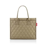 Torebki damskie - Torba DAILY SHOPPER, rhombus olive, Reisenthel - miniaturka - grafika 1