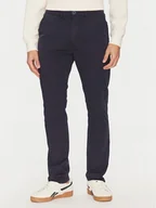 Spodnie męskie - Napapijri Chinosy M-Puyo NP0A4H98 Granatowy Slim Fit - miniaturka - grafika 1