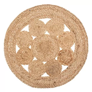 Atmosphera Dywan z juty okrągły 38 cm 172450 - Dywany - miniaturka - grafika 1
