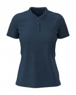 Koszulki i topy damskie - Koszulka damska polo bawełniana Polówka Stedman ST9740 Claire Navy Blue L - miniaturka - grafika 1