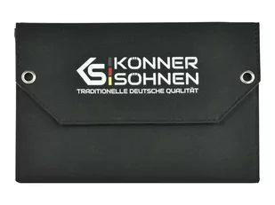 PRZENOŚNY PANEL SOLARNY TRAVEL 28W KS SP28W-4 USB SKŁADANY Könner&Söhnen KS - Zestawy solarne - miniaturka - grafika 2