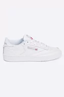 Buty sportowe damskie - Reebok Club C 85 BS7685 biały - miniaturka - grafika 1