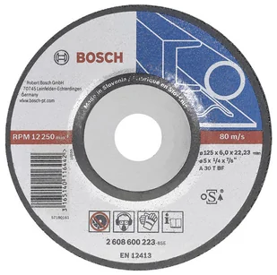 Bosch Tarcza do metalu 2608600223, 125x22,23 mm - Tarcze do pił - miniaturka - grafika 9