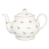 Dzbanki i imbryki - Porcelanowy dzbanek na herbatę Green Gate Cilja, 1 l - miniaturka - grafika 1