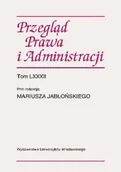 Czasopisma - Przegląd Prawa I Administracji - miniaturka - grafika 1