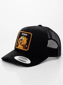 Czapki i chusty sportowe męskie - Czapka Z Daszkiem Trucker Czarna z Bobrem MyStars Bóbr MĘSKA DAMSKA MODNA - miniaturka - grafika 1