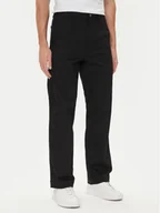 Spodnie męskie - HUGO Spodnie materiałowe Zarik253 50549720 Czarny Regular Fit - miniaturka - grafika 1