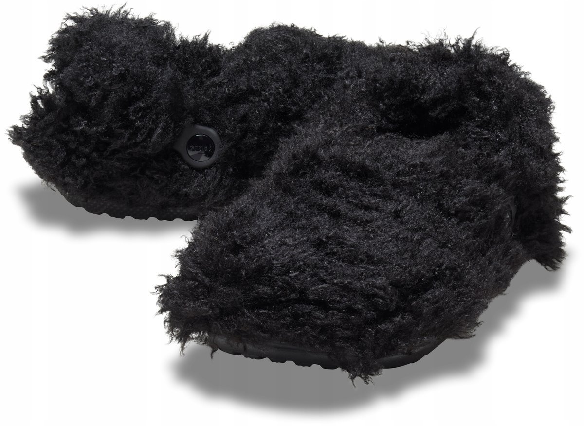 Crocs Ocieplane Damskie Buty Chodaki Classic Shaggy Fur Linde Clog 42-43