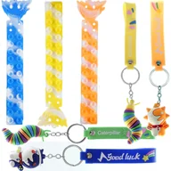 Zabawki sensoryczne - 7X ZESTAW HUGGY WUGGY POPIT SQUIDOPOP SQUID BRELOK - miniaturka - grafika 1