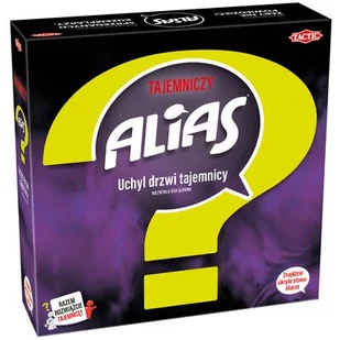 Gra planszowa TACTIC Tajemniczy Alias 59457 - Gry planszowe - miniaturka - grafika 1
