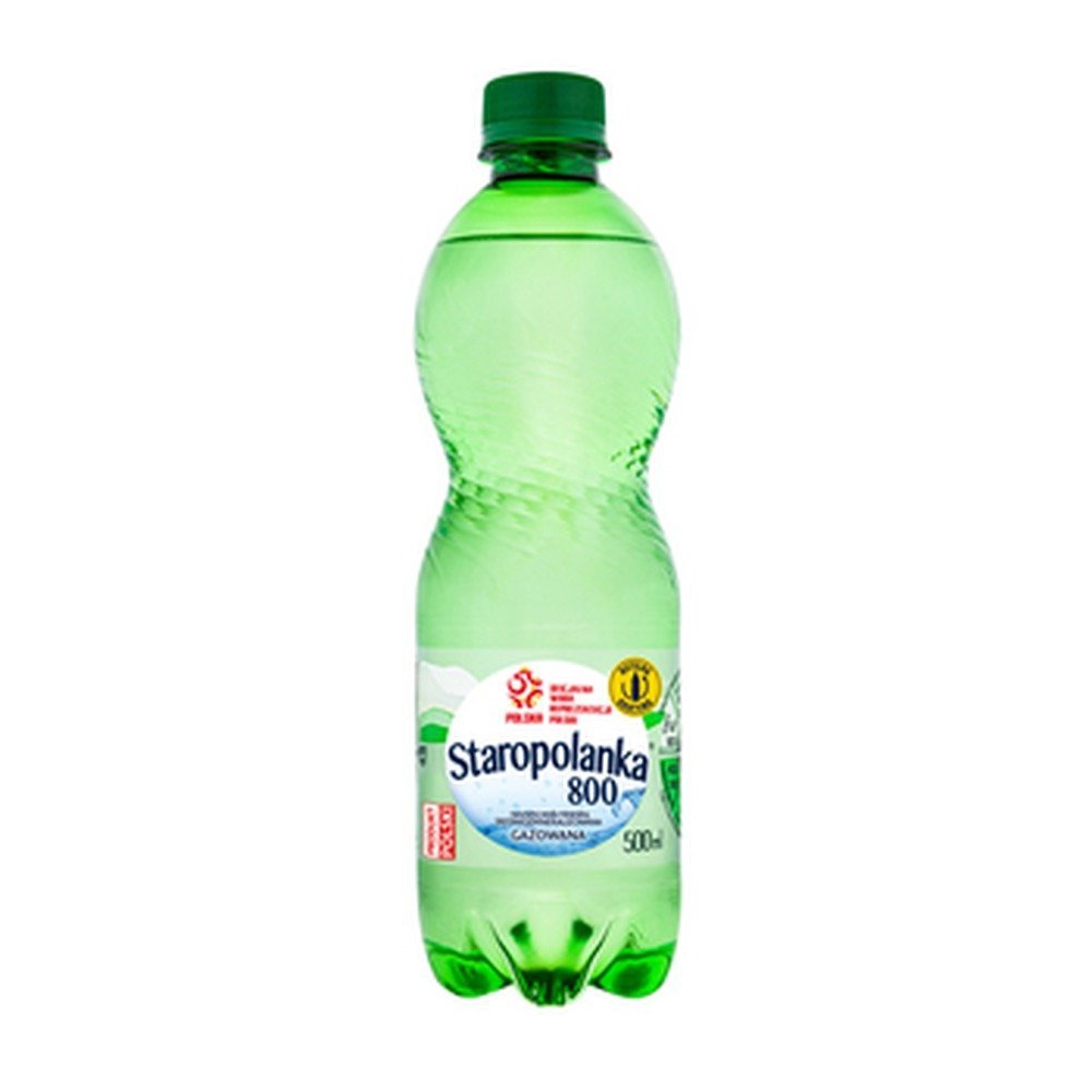 Staropolanka woda mineralna gazowana 500 ml