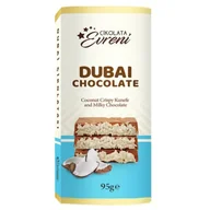 Czekolada - Eureni Dubai Chocolate Kadayif Coconut 95g - miniaturka - grafika 1