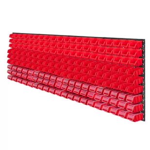 Tablica warsztatowa Lokke 180 elementów 232 x 78 cm, czerwona - Pozostałe wyposażenie warsztatu Tablica warsztatowa Lokke 180 elementów 232 x 78 cm, czerwona - Pozostałe wyposażenie warsztatu - miniaturka - grafika 1