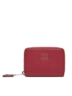 Tommy Jeans Mały Portfel Damski Tjw Must Small Za AW0AW17642 Czerwony - Portfele - miniaturka - grafika 1