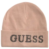 Czapki damskie - Czapka Beanie AW5398 POL01 ROS (GU781-c) Guess - miniaturka - grafika 1