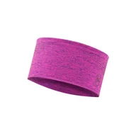 Czapki i chusty sportowe damskie - Opaska wielofunkcyjna z elementami odblaskowymi Buff Dryflx Headband Pink Flour - miniaturka - grafika 1