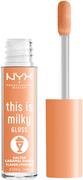 NYX PROFESSIONAL MAKEUP THIS IS MILKY GLOSS 18 Salted Caramel Shake 4ml - Błyszczyk do ust 18 Salted Caramel Shake