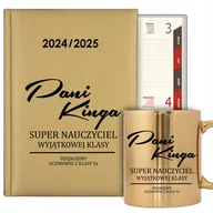 Notesy i bloczki - ZESTAW KUBEK KALENDARZ A5 2024/2025 PERSONALIZOWANY PREZENT DLA NAUCZYCIELA - miniaturka - grafika 1