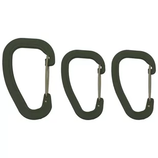 WILDO Karabińczyk 3 szt. Olive - Olive - Sprzęt wspinaczkowy - miniaturka - grafika 1