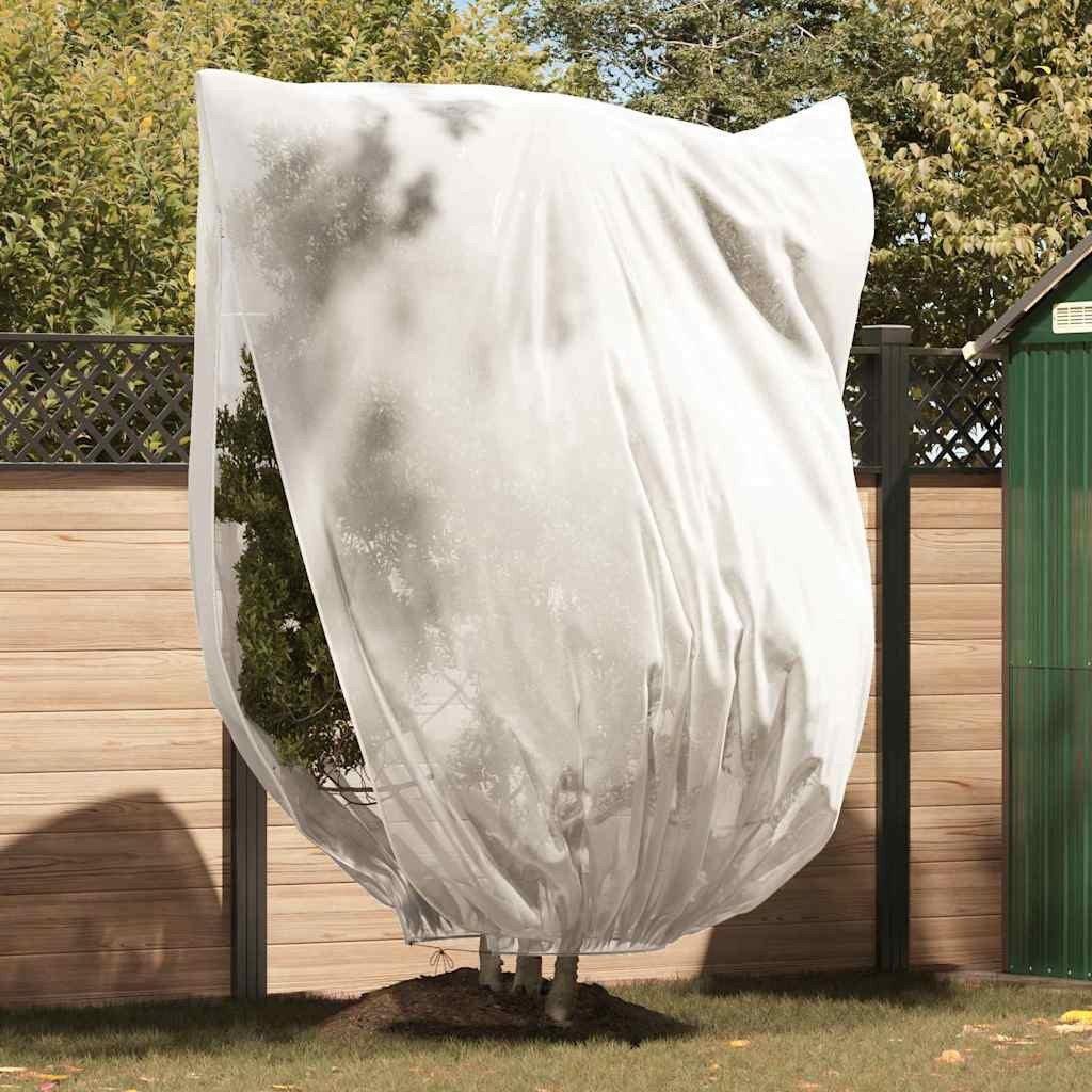 vidaXL Osłony polarowe dla roślin przed przymrozkami białe 2,4 x 2 m