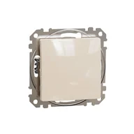 Wyłączniki światła i elektryczne - Wyłącznik pojedynczy SEDNA Design & Elements beżowy - miniaturka - grafika 1