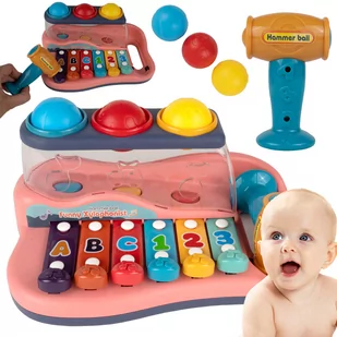 Cymbałki Edukacyjne Ksylofon Pianinko Dla Dzieci - Zabawki interaktywne dla dzieci - miniaturka - grafika 1