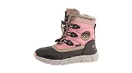 Śniegowce damskie - Tom Tailor Kids Dziewczęce 6370250010 śniegowce, Black Purple, 33 EU - miniaturka - grafika 1