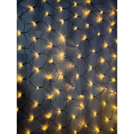 Oświetlenie świąteczne - Kurtyna 108 LED w formie siatki 3 m ciepła biała - miniaturka - grafika 1