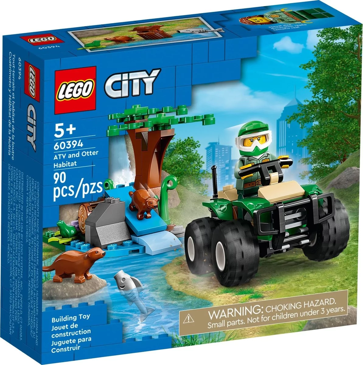 Lego City Quad I Siedlisko Wydry 60394