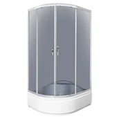 Kabiny prysznicowe - Novoterm Katia G 100x80 prawa - miniaturka - grafika 1