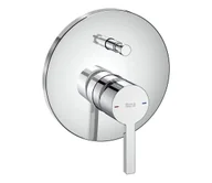 Baterie umywalkowe - Roca - Bateria prysznicowa do montażu podtynkowego NAIA, błyszczący chrom - miniaturka - grafika 1