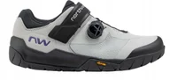 Buty rowerowe - BUTY ROWEROWE NORTHWAVE OVERLAND PLUS - light grey/dark purple - - miniaturka - grafika 1