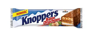 Knoppers - Baton waflowy z kremem mlecznym. nugatowym I orzecham - Batoniki - miniaturka - grafika 1