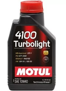 Motul 4100 Turbolight 10W-40 1L - Oleje silnikowe - miniaturka - grafika 1