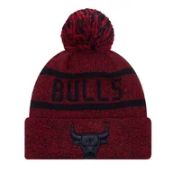 Czapki i chusty sportowe męskie - Czapka zimowa New Era NBA Chicago Bulls Jake Bobble Knit Beanie Hat - 60424795 - miniaturka - grafika 1