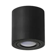 Oprawy, klosze i abażury - Kobi Oprawa oprawka led halogenowa ruchoma okrągła kolor czarny OH36 7670 7670 - miniaturka - grafika 1