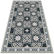 Dywany zewnętrzne - Dywan zewnętrzny tarasowy wzór Róża wiatrów 60x90 cm - miniaturka - grafika 1