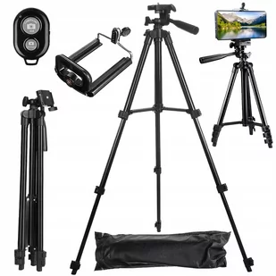 Statyw Tripod Pilot Bluetooth Uchwyt Na Telefon - Pozostałe akcesoria do telefonów - miniaturka - grafika 1