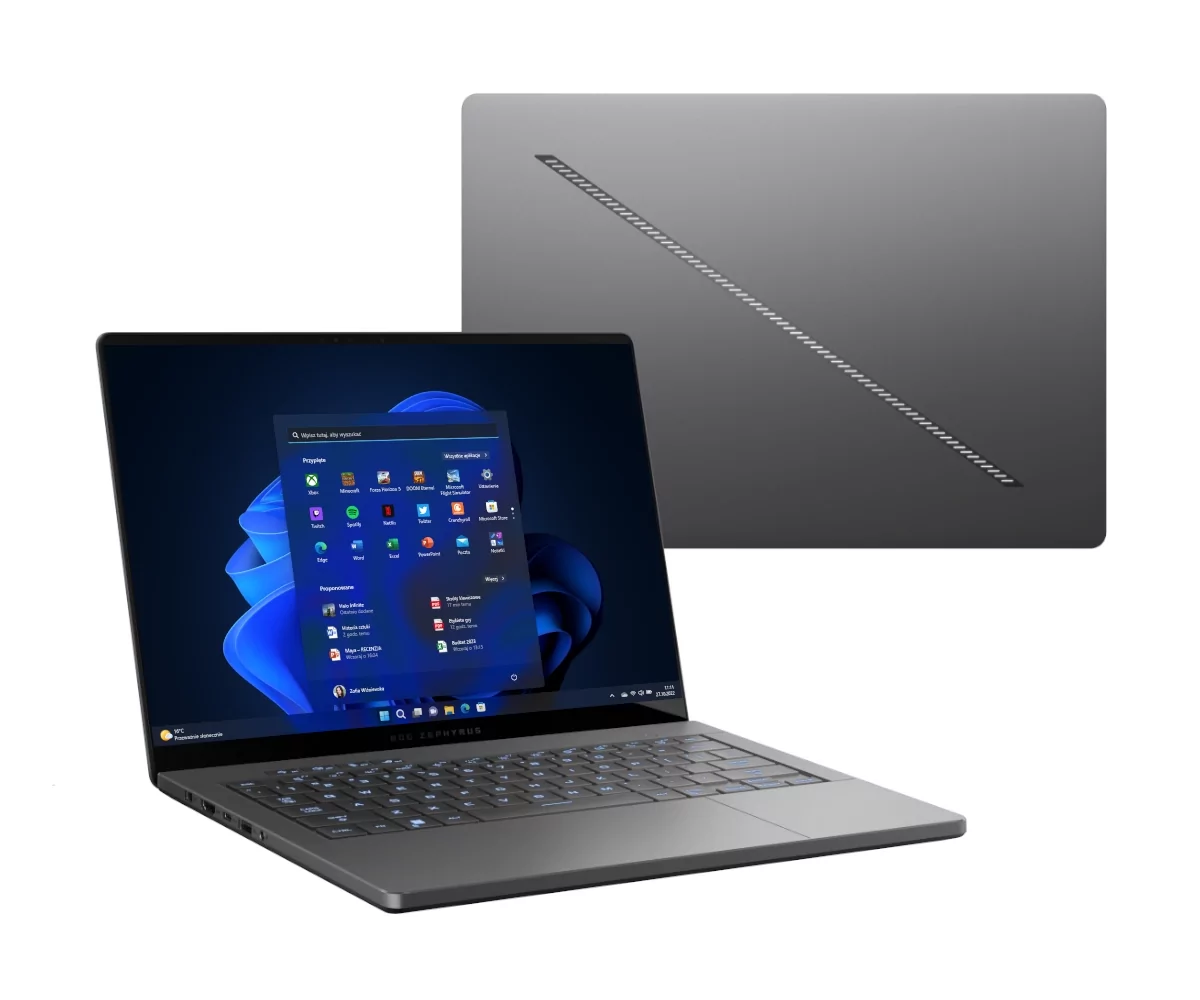 ASUS ROG Zephyrus G14 GA403UI R9-8945HS/32GB/1TB/RTX4070/W11 OLED Szary